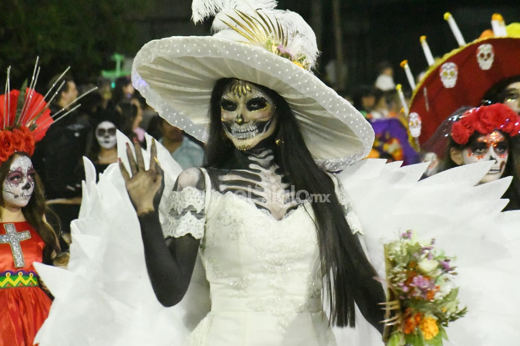 Desfile del Día de Muertos 2024 en Torreón