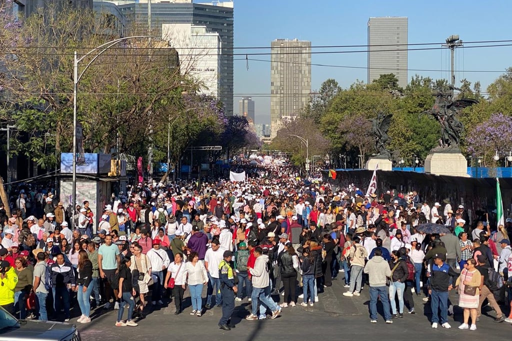 Claudia Sheinbaum ofrece mensaje en el Zócalo tras exención de aranceles