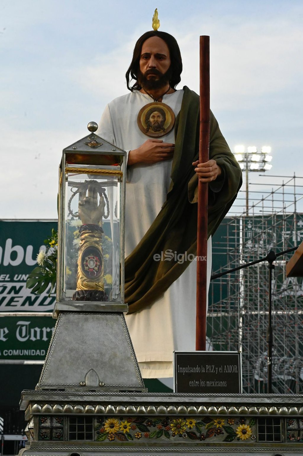 Ceremonia de despedida Reliquias de San Judas Tadeo