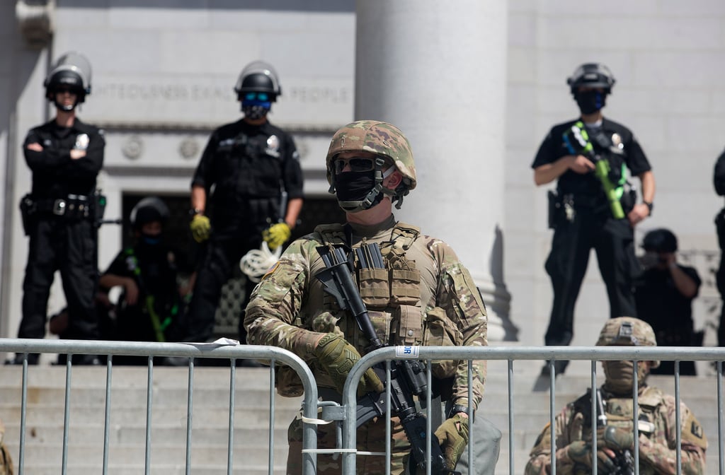 Trump culpa a la 'izquierda radical' de instigar y financiar las protestas de Los Ángeles