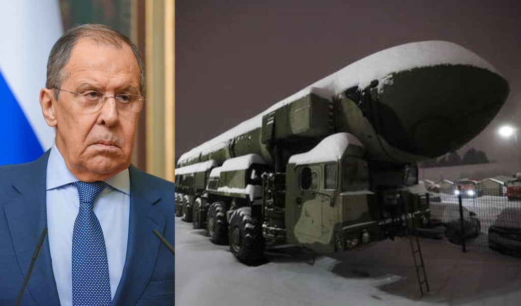Es grave, es real'; ministro ruso de Exteriores alerta ante peligro de  guerra nuclear
