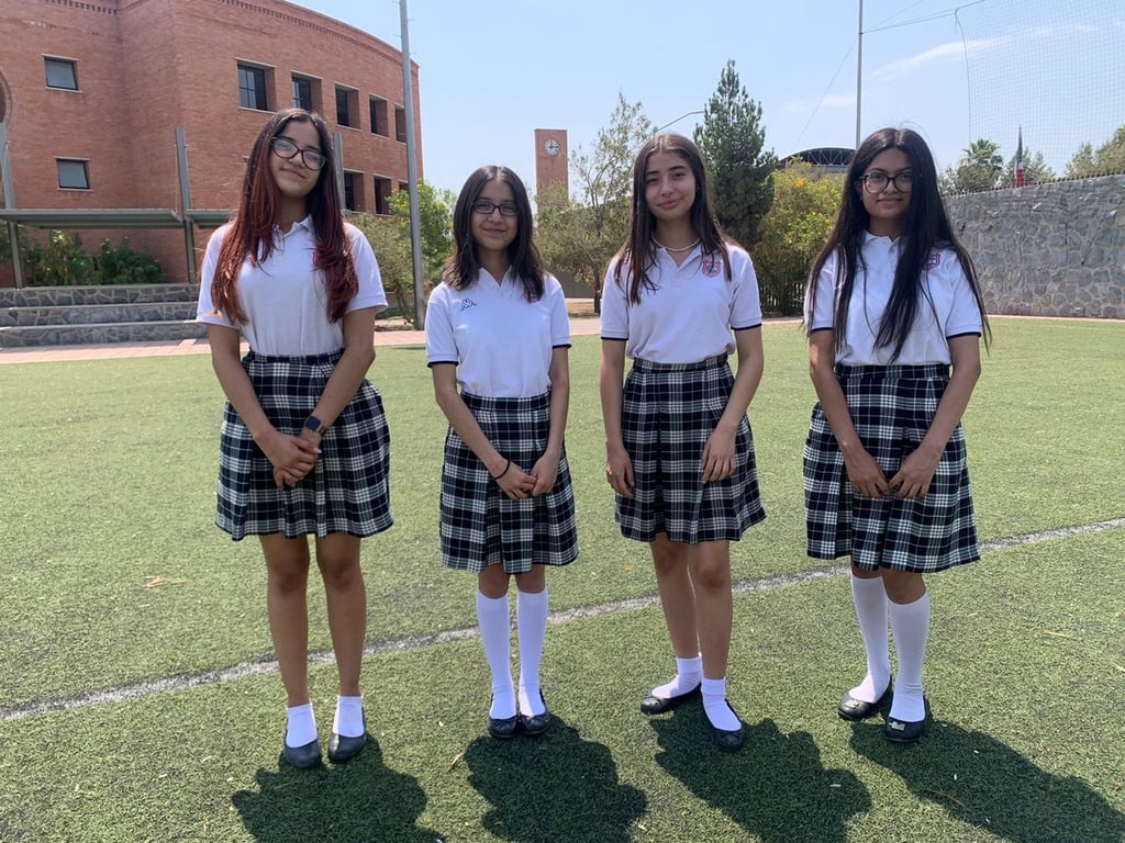 Las jóvenes estudiantes del Colegio Cervantes de Torreón ya se preparan para el torneo mundial.