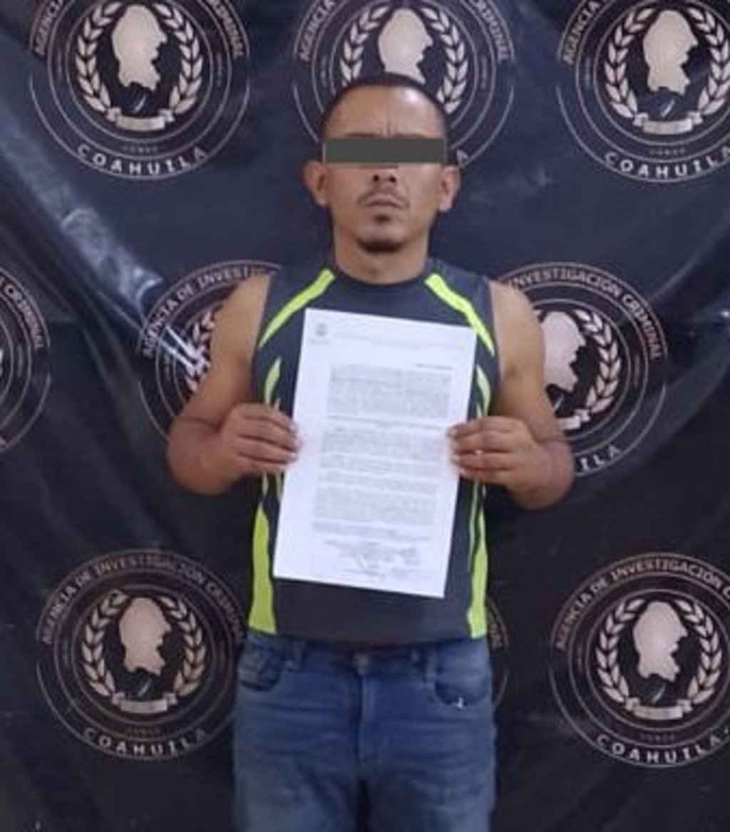 El acusado fue asegurado en la ciudad de Torreón por la comisión del delito de homicidio calificado por ventaja y traición y con motivo de robo.
