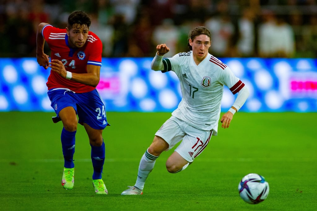 Marcelo Flores debutó con la Selección Mexicana el 8 de diciembre del año pasado ante Chile.