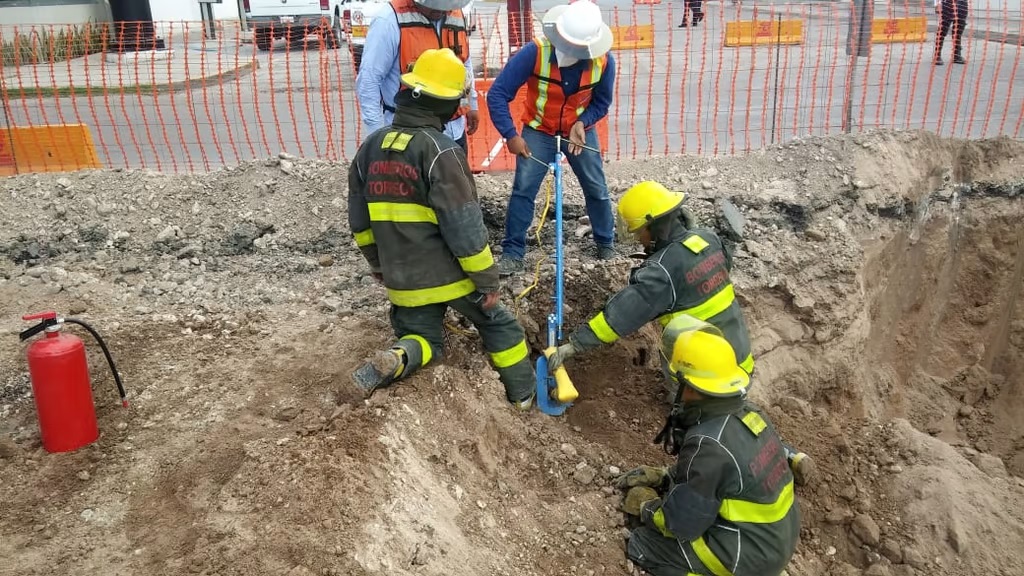Programan revisión de tuberías en obra del SV4C de Torreón