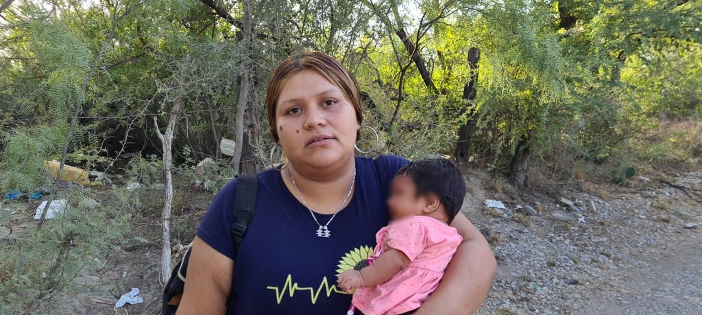 Sendy Jazmin Torres Rodríguez, hermana de minero atrapado. (Foto: RENÉ ARELLANO / EL SIGLO COAHUILA)