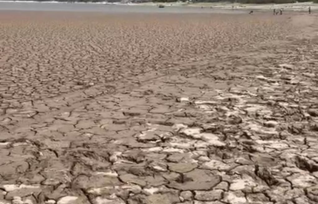 La presa Lázaro Cárdenas, una de las más grandes del país, está al 26.8 por ciento de su capacidad.