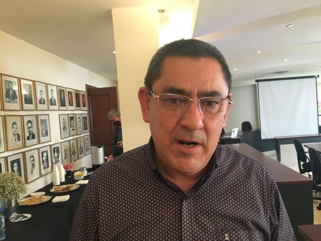 Mariano Serna Muñoz, presidente de la Cámara Nacional de Comercio (Canaco) de Torreón. (EL SIGLO DE TORREÓN)