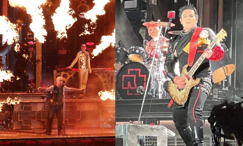 ¡Lo logró! El peluche del Dr. Simi llega a las manos de Rammstein