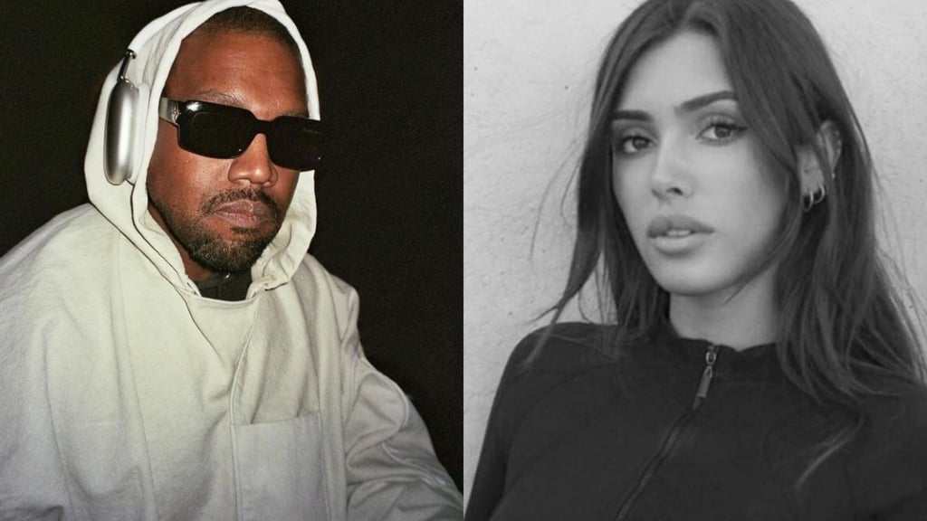 Reportan que Kanye West se casó en privado con Bianca Censori