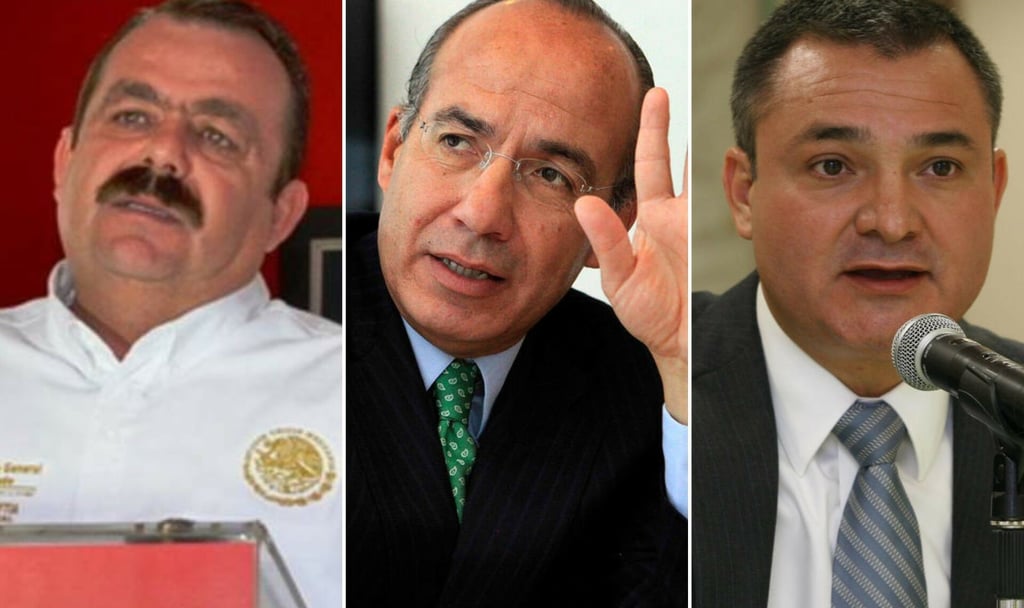 García Luna y Felipe Calderón “El Chapo”