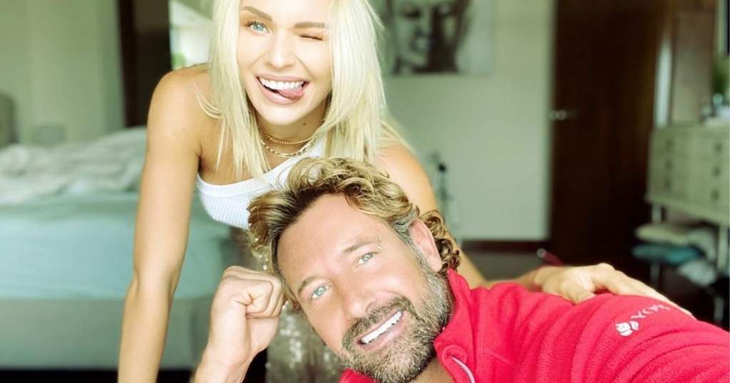 A Gabriel Soto lo 'deshacen' en piropos en televisión, pero él presume su amor con Irina Baeva