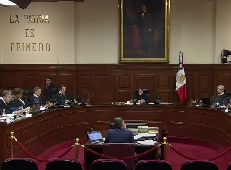 Los ministros de la Suprema Corte de Justicia de la Nación (SCJN) discuten si invalidan o no la primera parte del Plan B de la reforma electoral. (ESPECIAL)