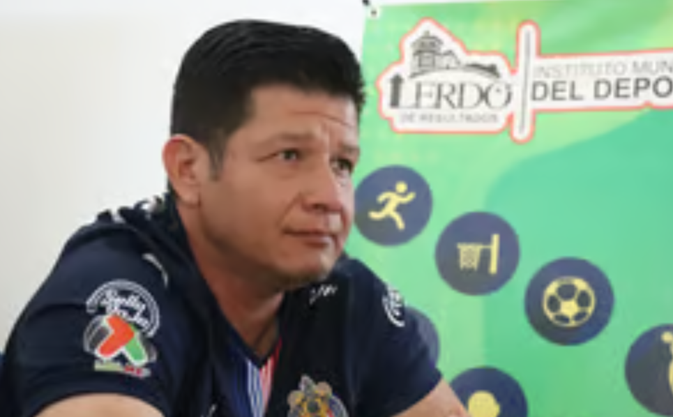 El titular del Deporte en Lerdo, Jesús Balderas, lamentó el fallecimiento del ciudadano. (ARCHIVO)