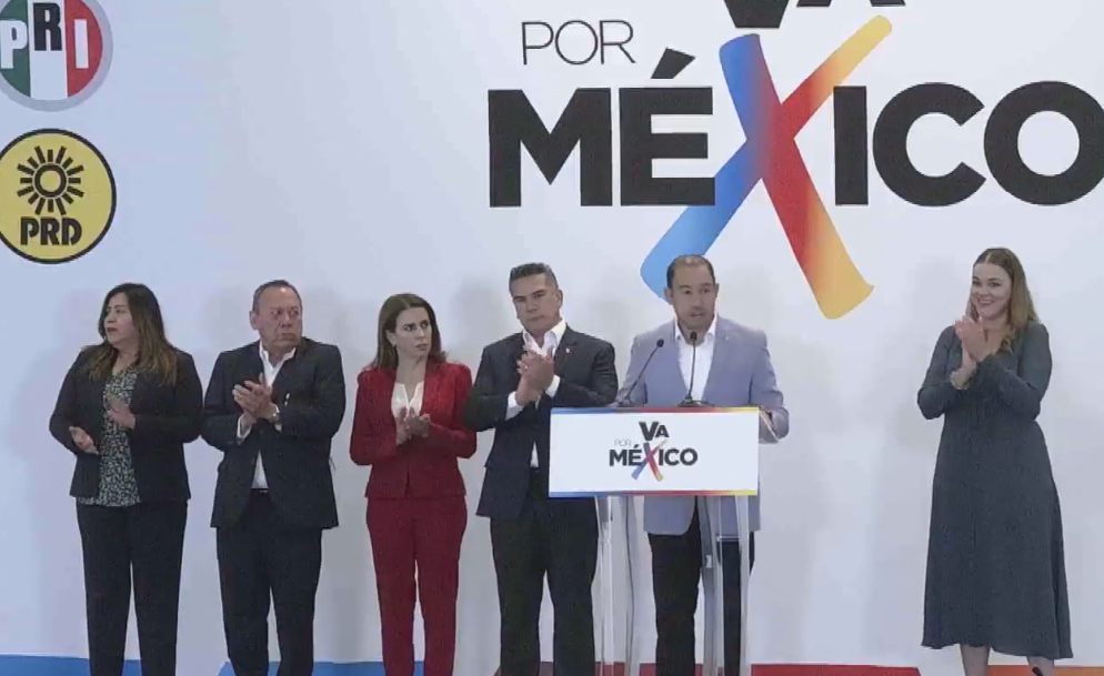 Marko Cortés adelantó que será el próximo 26 de junio cuando se den a conocer las bases para seleccionar al candidato de Va por México a la Presidencia de la República en 2024. (ESPECIAL)