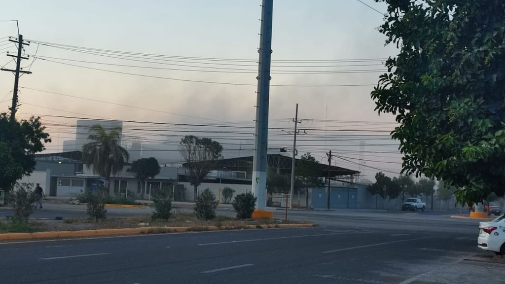 Bentonita es uno de los residuos que se emiten al exterior, una de las empresas que ha causado molestia a los vecinos, así como otra dedicada al alimento de pollos.   (EL SIGLO DE TORREÓN)