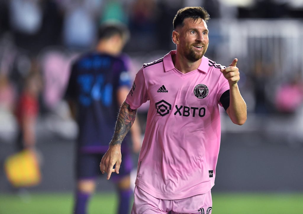 Lionel Messi buscará su primer campeonato con el Inter de Miami cuando se midan hoy ante Nashville en la final de la Leagues Cup (AP)