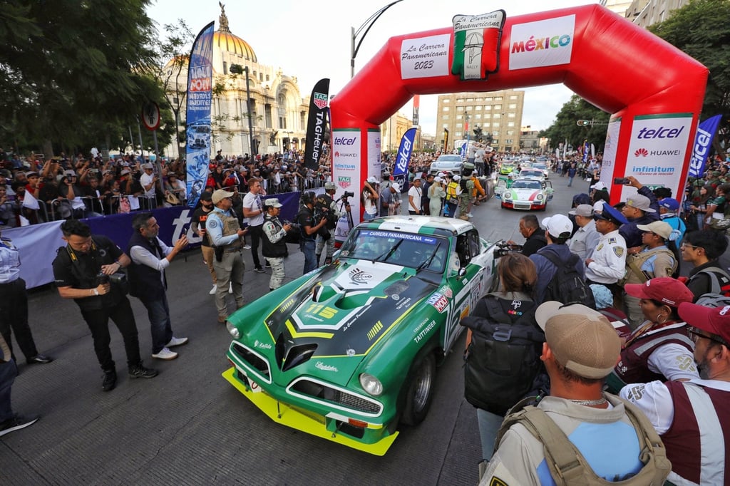 Carrera Panamericana llega a las calles de la Ciudad de México El