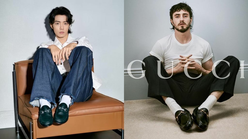 Paul Mescal y Xiao Zhan son la sensación en redes tras protagonizar campaña de Gucci