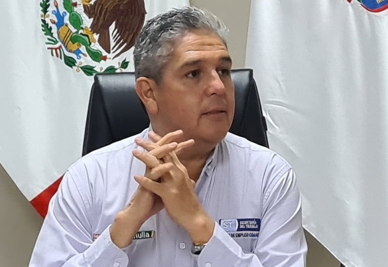 Marco Cantú Vega, subsecretario de Empleo y Productividad en el Trabajo de la Secretaría del Trabajo (SETRA) del Gobierno de Estado de Coahuila.