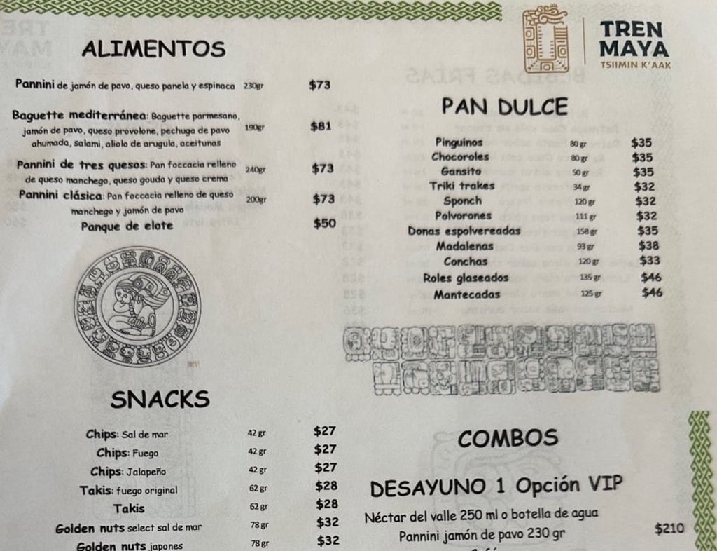 Asimismo, en redes sociales destacaron que los alimentos del menú -como el café o dulces- tienen un costo más 'elevado' a comparación de misceláneas o tiendas convencionales. (X)