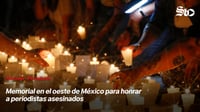 Memorial en el oeste de México para honrar a periodistas asesinados