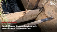 Escala bloqueo de Agua Saludable ante incumplimiento de compromisos