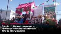 Francisco I. Madero conmemora la Revolución Mexicana con un desfile lleno de color y tradición