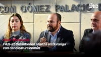 PAN-PRI mantienen alianza en Durango con candidatura común