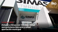 Dotarán a Simas con 120 mdp; mitad será préstamo bancario y mitad aportación municipal