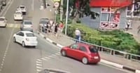 Circula video de atropello de peatones en Sochi