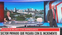 VIDEO: Rata interrumpe a conductores de un noticiero argentino