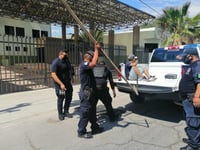 Sorprenden en Torreón a menor robando antiguas instalaciones del Hospital Militar