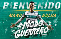 Club Santos oficializa a 'Manu' Balda como refuerzo