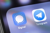 Descargas a Telegram y Signal continúan creciendo