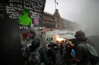 Furia opaca la marcha del 8M en México