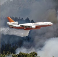 Rentan por 1 mdd avión para incendio en Arteaga