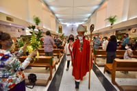 Celebran Domingo de Ramos en catedral de Torreón