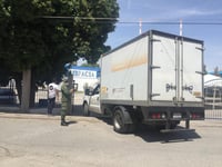 Acondicionan módulo de vacunación contra el COVID en Gómez Palacio para ingresar en coche