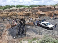 Colapsa mina en Múzquiz, Coahuila; hay siete mineros atrapados