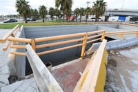 Siguen daños en pasos deprimidos del Sistema Vial Revolución de Torreón
