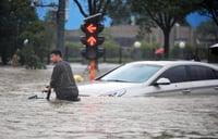 Las extraordinarias lluvias registradas en los últimos 3 días en China dejan al menos 25 muertos