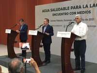 El director de Conagua se reúne con los gobernadores de Coahuila y Durango para abordar Agua Saludable