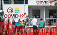Florida vive repunte de contagios y  hospitalizaciones por COVID-19