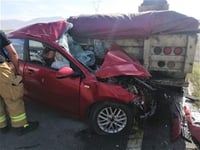 Identifican a pareja fallecida en accidente sobre la carretera Saltillo-Torreón