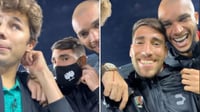 'Sos el uno'; Fernando Gorriarán y Matheus Dória demuestran que son fans de Juanpa Zurita