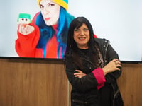 'Se siente bien hacer el mal', dice Patricia Azán, voz de 'Eric Cartman', en su visita a La Laguna