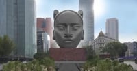 Ella es Tlali, la escultura de Pedro Reyes que reemplazará a Cristóbal Colón del Paseo de la Reforma en CDMX