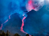 Gran destrucción deja nueva colada de lava en La Palma