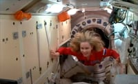 Rusia marca otro hito al rodar la primera película en el espacio